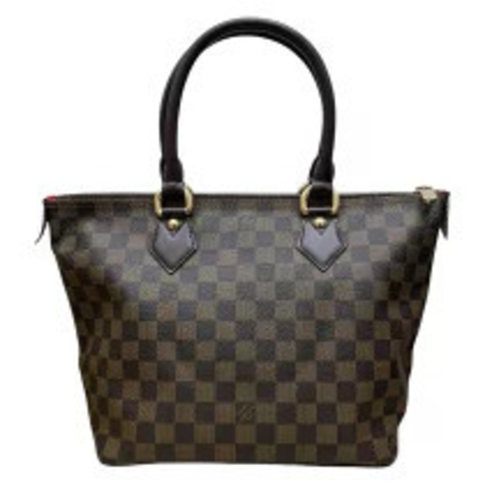 Louis Vuitton Saleya Brown Leather Handbag